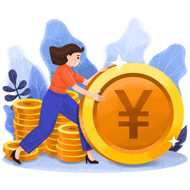 手绘-金融理财主题